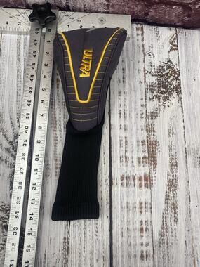 Ultra Driver Headcover Head Cover Good Black & Yellow